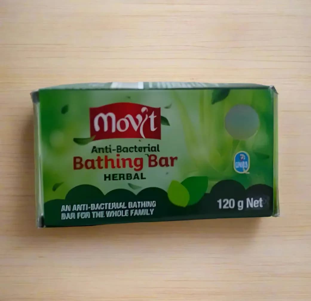 Movit Anti-Bacterial Bathing Bar Herbal Variant Soap 120g