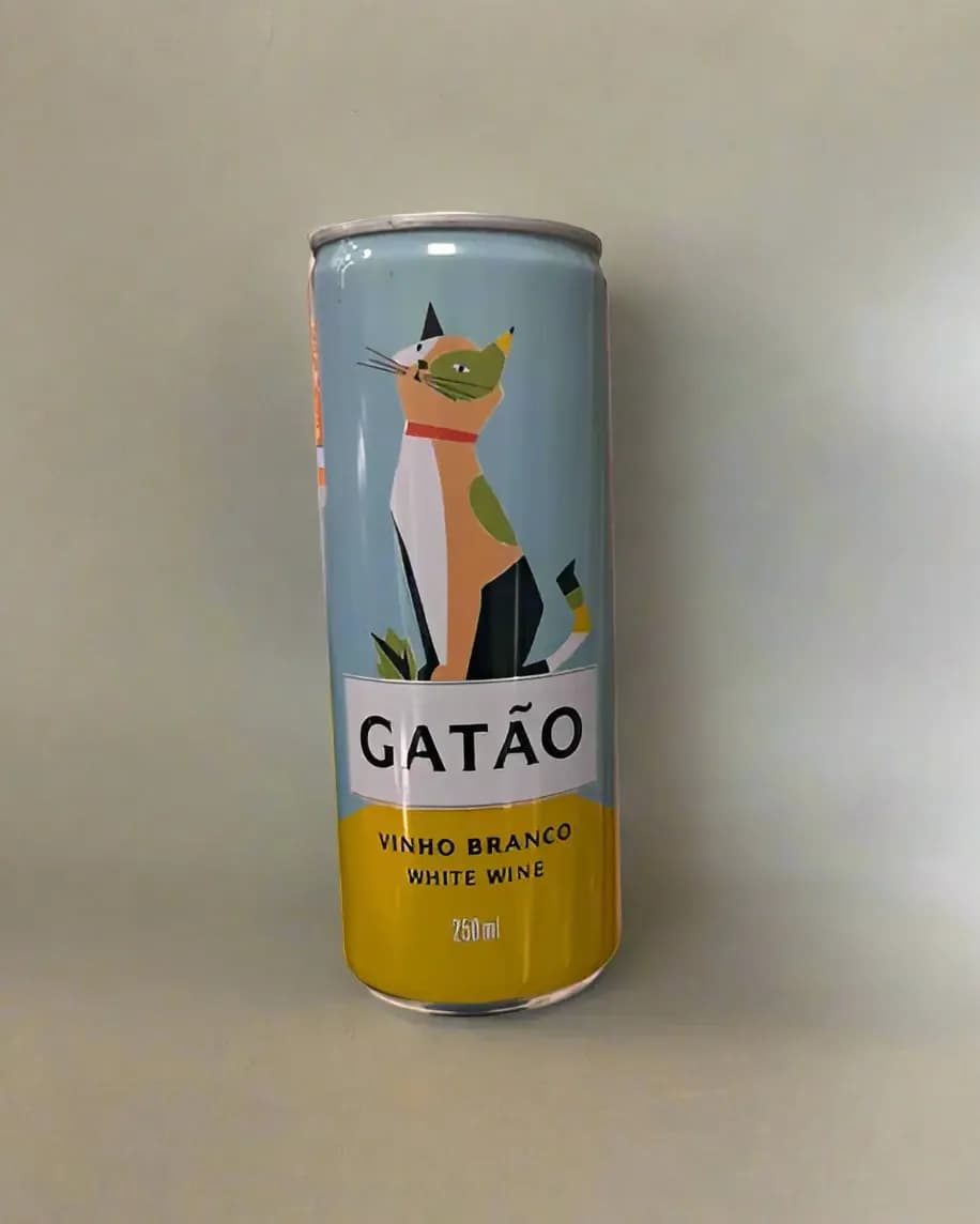 Gatão Vinho Branco White Wine 250ml