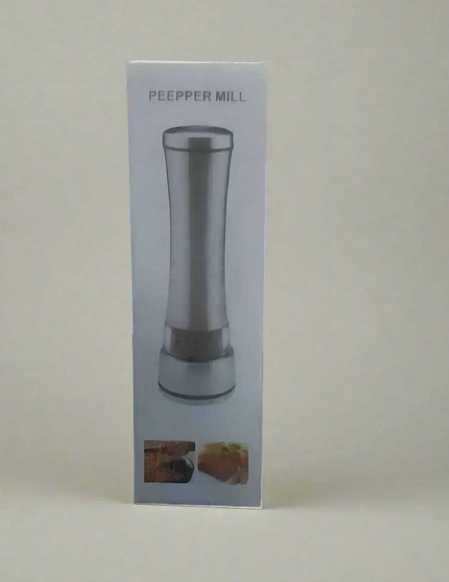 Manual Stainless Steel Pepper Mill
