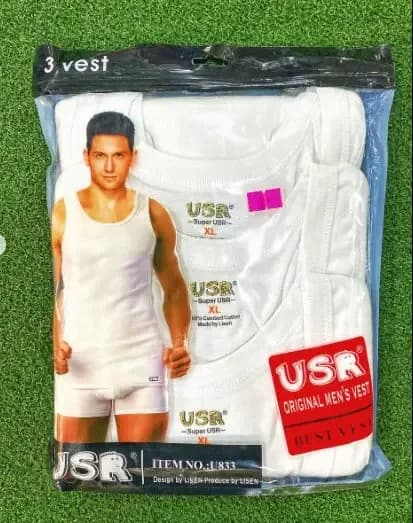 Three USR Original Men's Vests