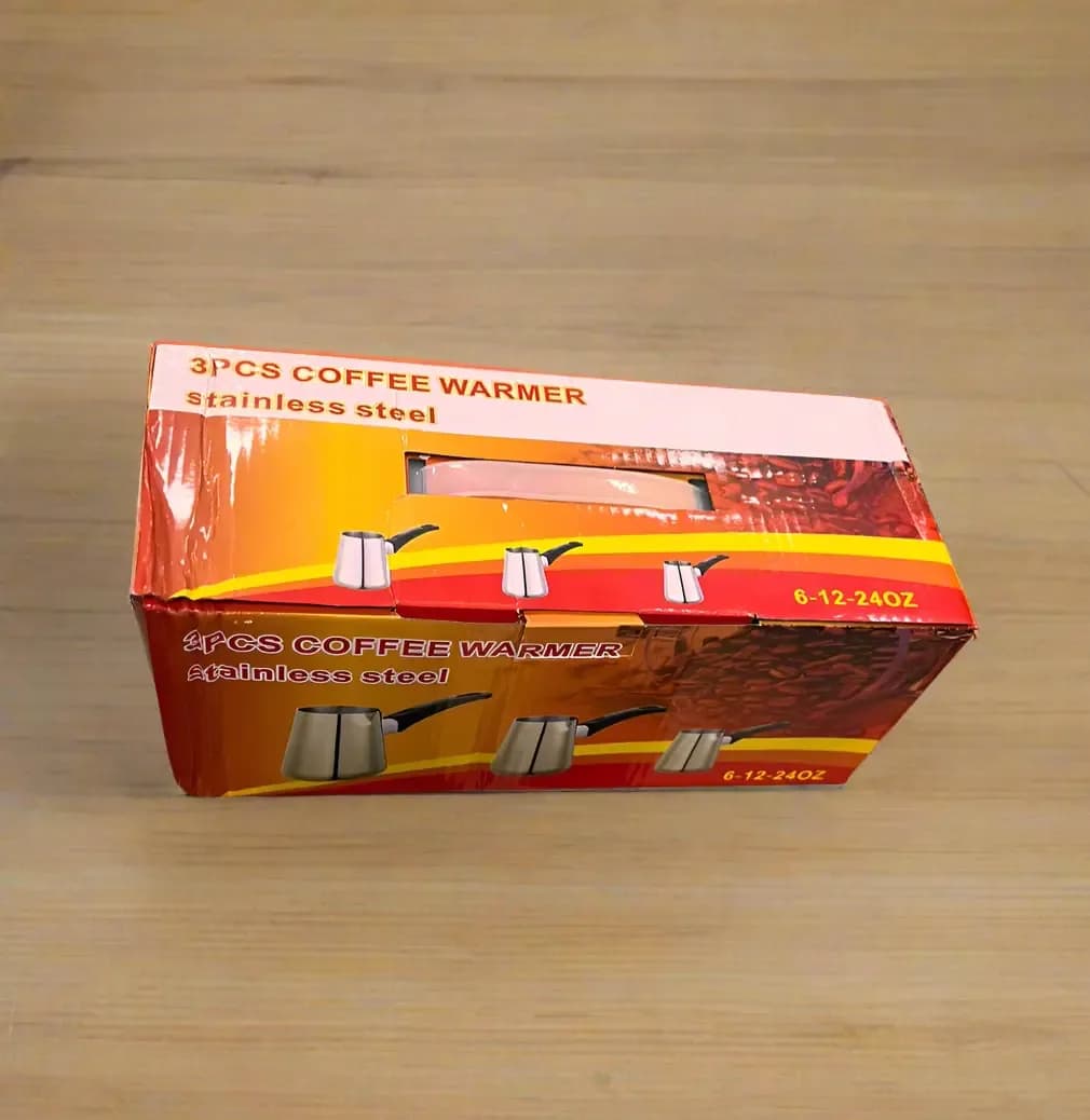Coffee Warmer Pot 3pcs