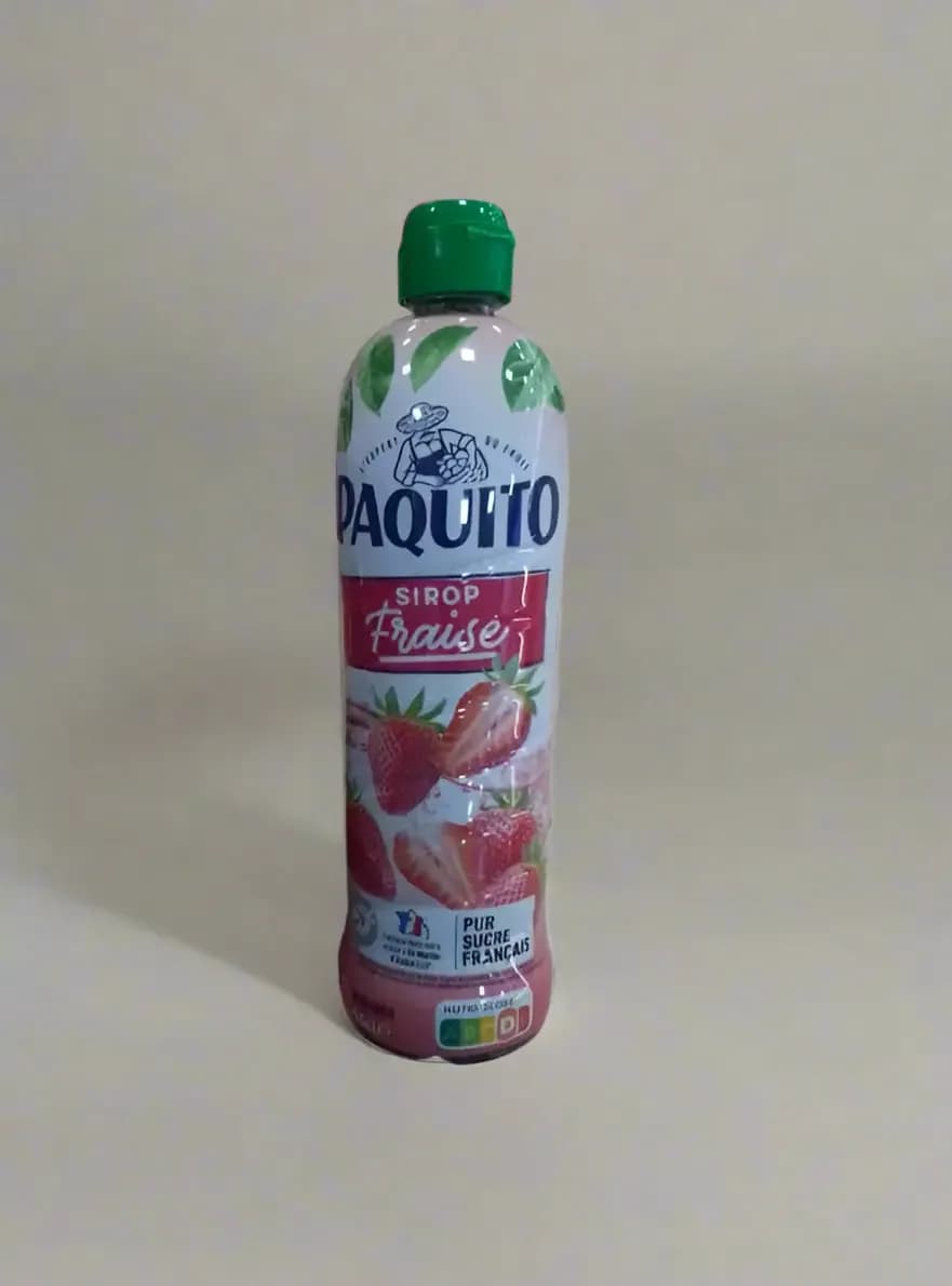 Paquito Strawberry Syrup 1L
