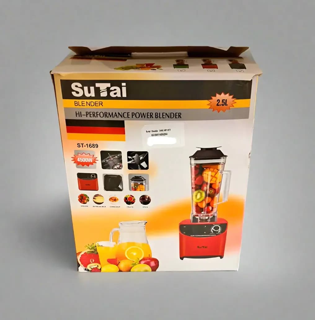 Sutai Blender Hi-Performance Power Blender 2.5L ST-1689 Watt 4500