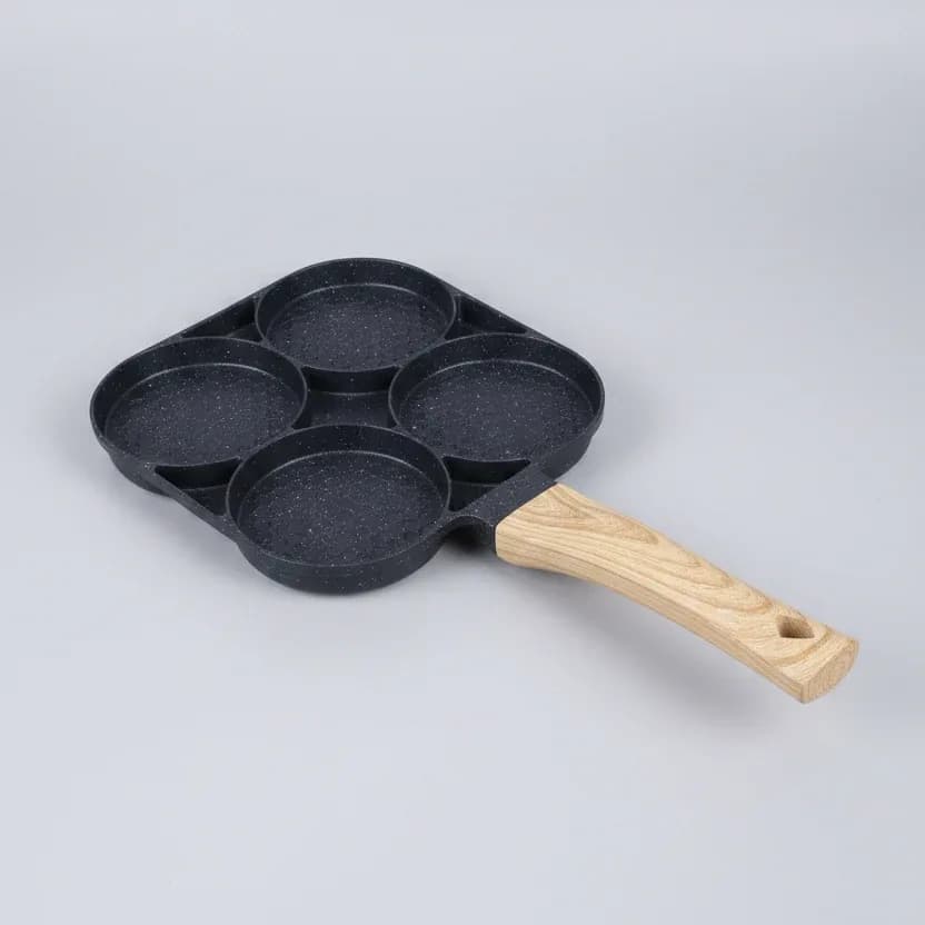 4-Cup Non-Stick Egg and Pancake Frying Pan