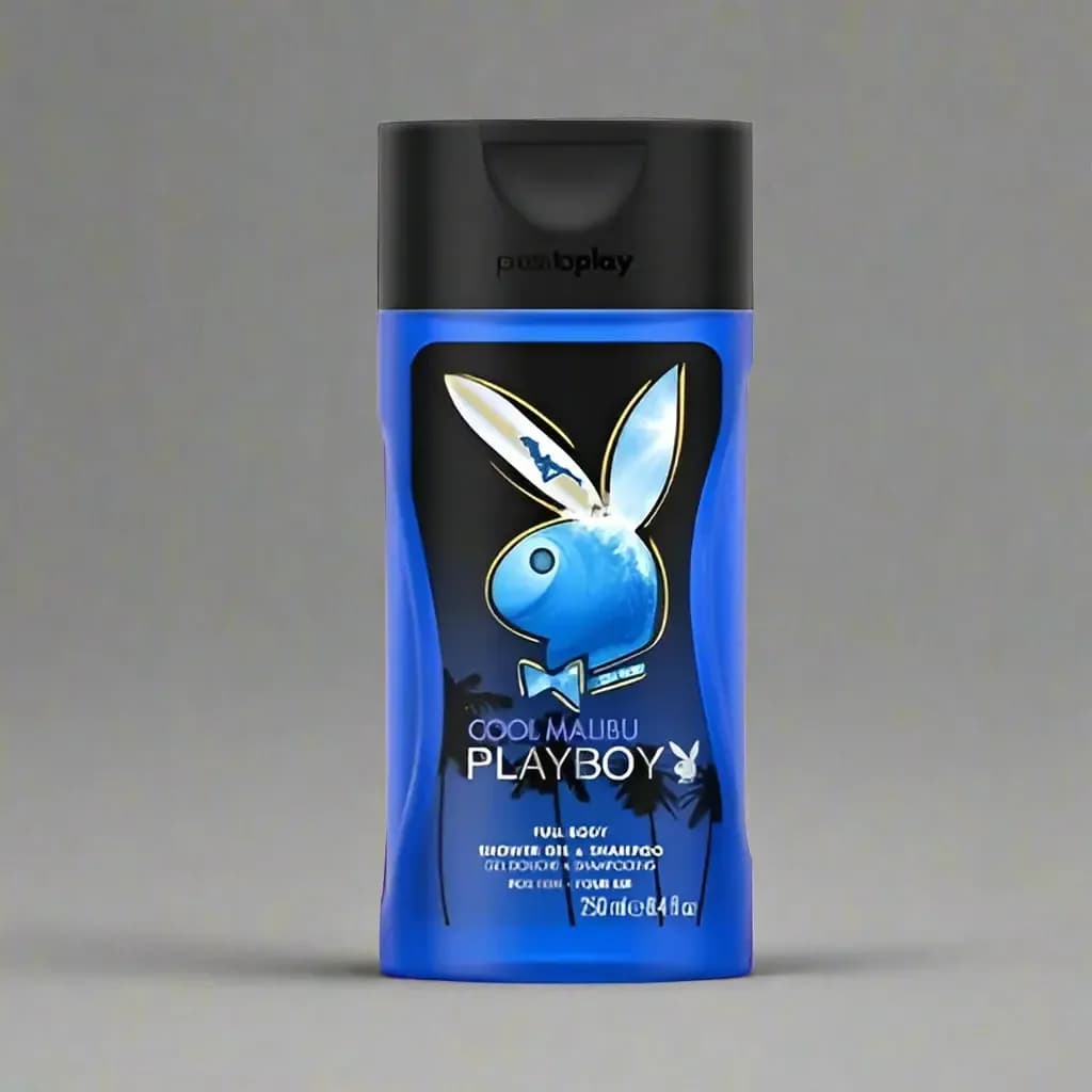 Playboy Cool Malibu Full Body Shower Gel & Shampoo 250ml