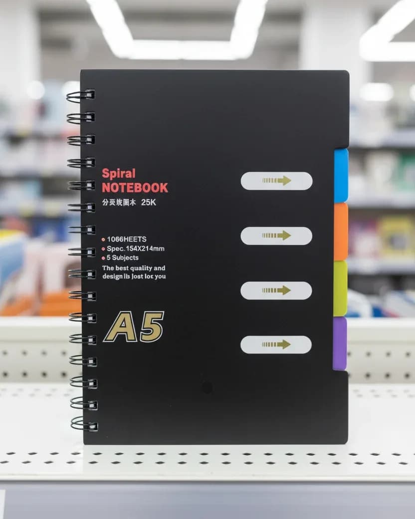 K42 Spiral Notebook