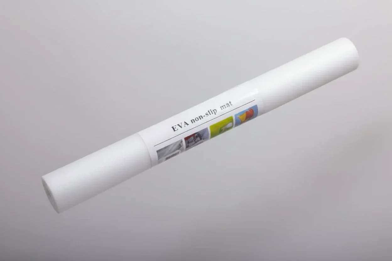 White EVA Non-Slip Mat Roll – Kitchen Drawer and Shelf Liner