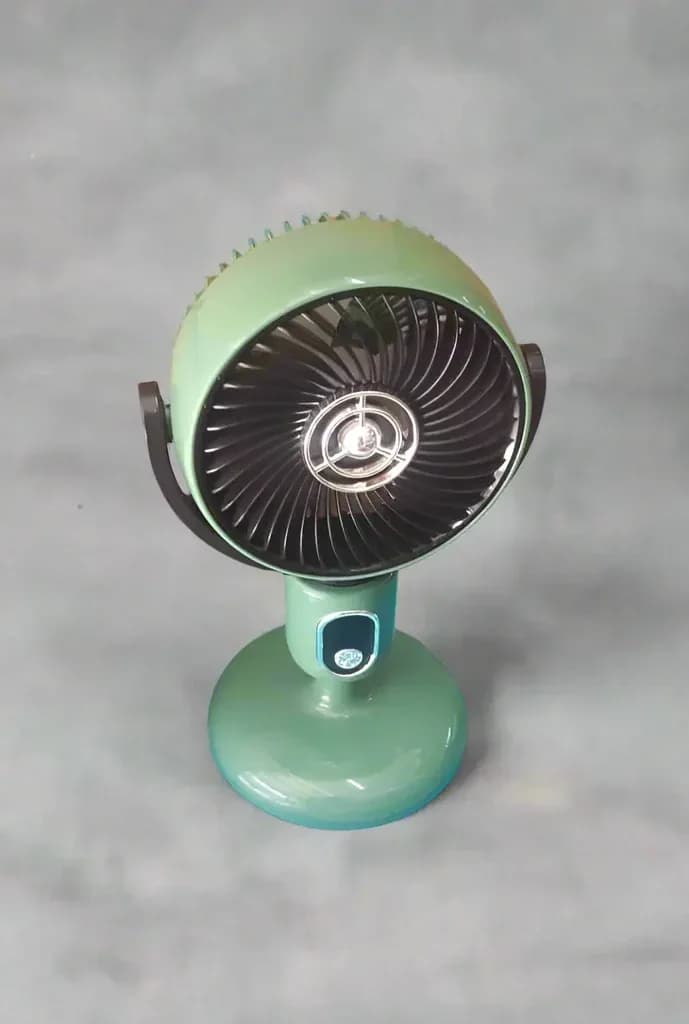Mini Rechargeable Desktop Fan HP F12 Fan Model