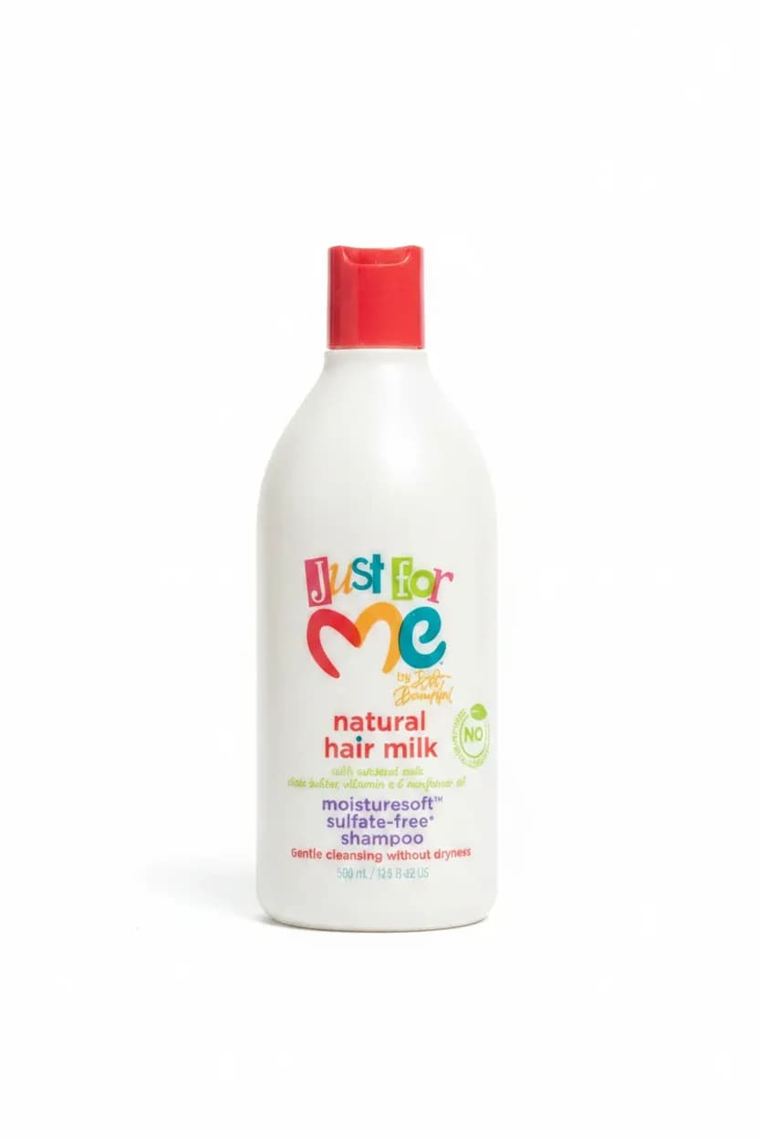 Just For Me Natural Hair Milk MoistureSoft Sulfate-Free Shampoo