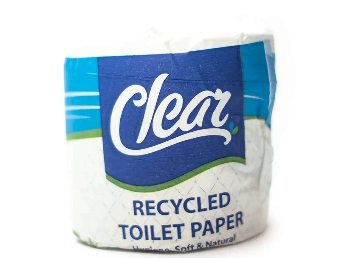 Clear Toilet Paper Number 2