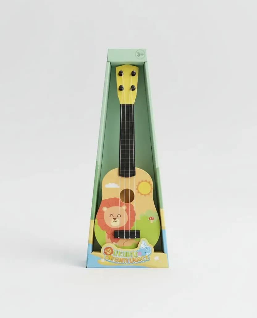 Kids Cartoon Lion Ukulele Musical Toy 3–4 years