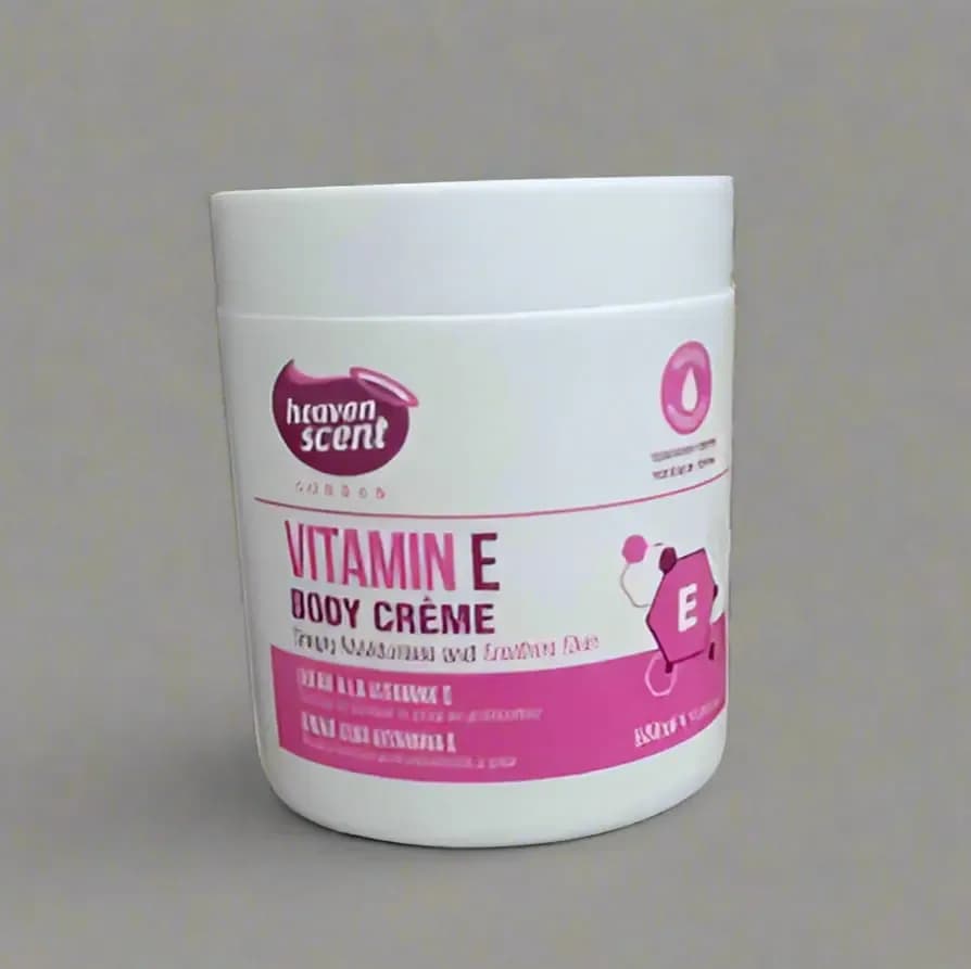 Heaven Scent Vitamin E Body Cream - 500ml Deep Moisturizing Formula