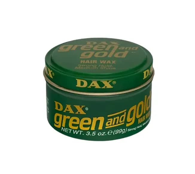 DAX Green & Gold Hair Wax 3.5OZ