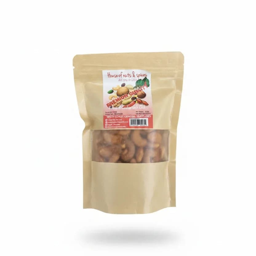 House of Nuts & Spices Roasted Cashews 250g