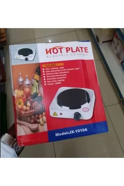 Hot Plate JX-1010A 1000 Watt Single Heating Plate - White