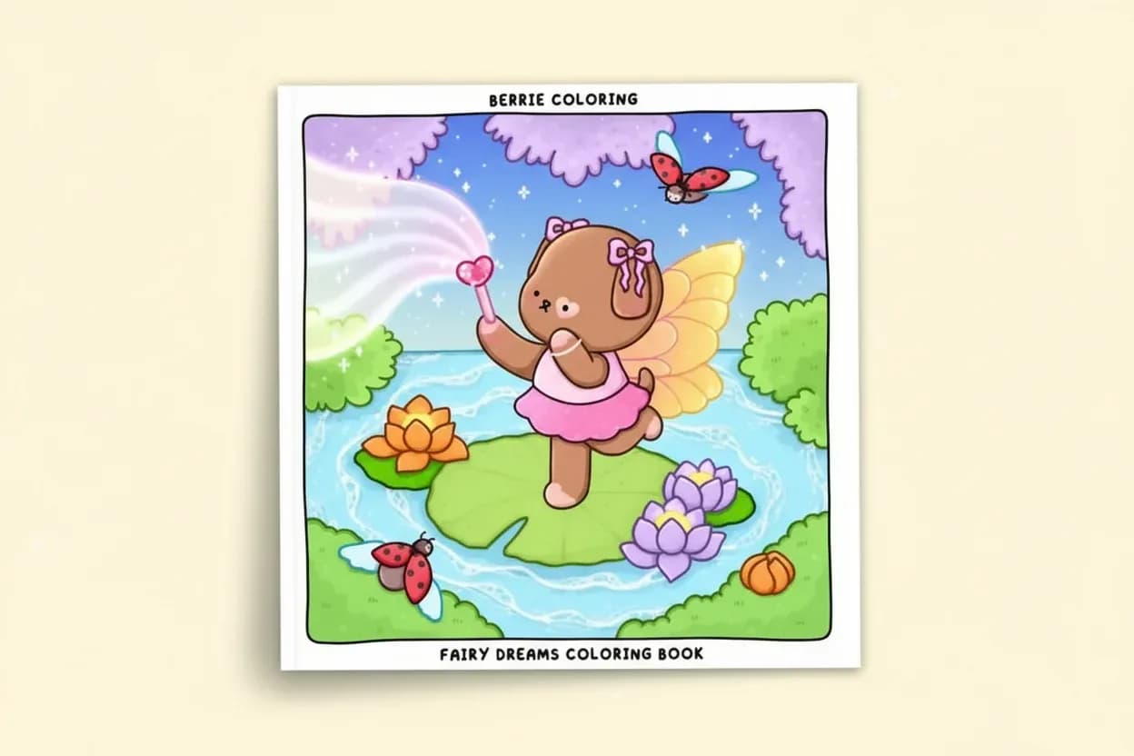 Fairy Dreams Coloring Books