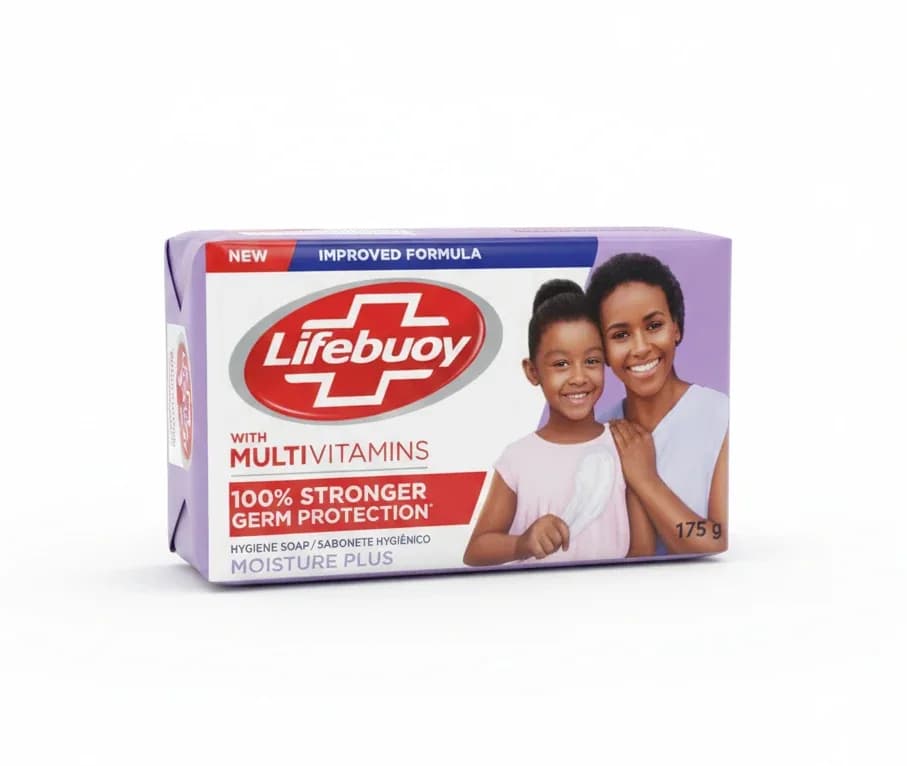 Lifebuoy Moisture Plus Hygiene Soap Bar – 175g