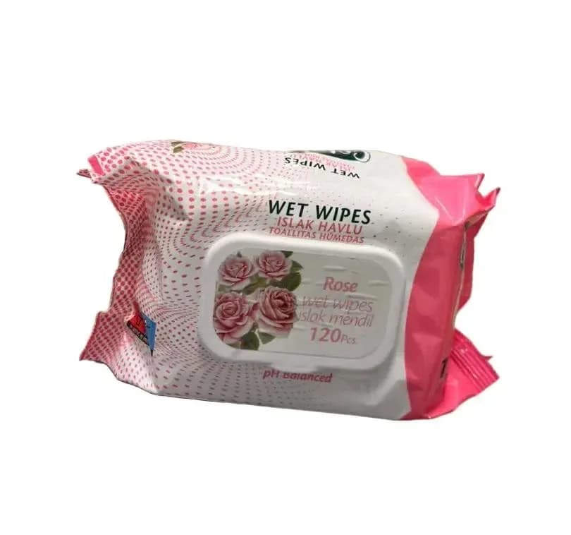 Colotis Wet Wipes Rose 120 Pieces