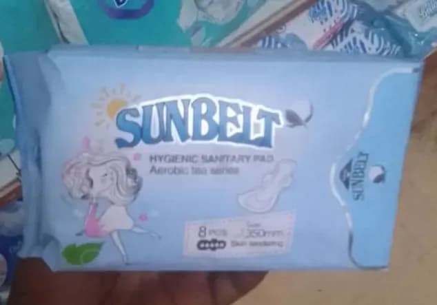 Sunbelt Hygienic Sanitary Pads 350mm – Comfort & Protection 8pcs