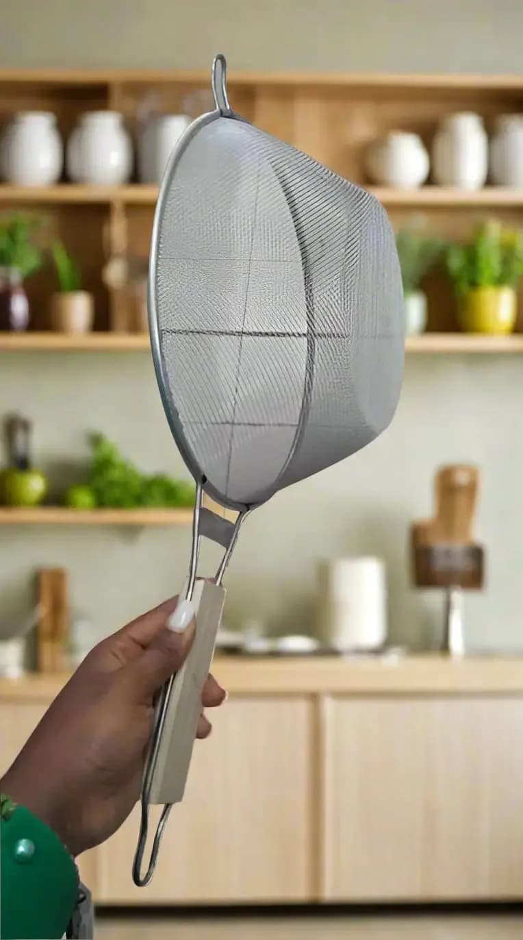 Stainless Steel Oil Colander or Strainer