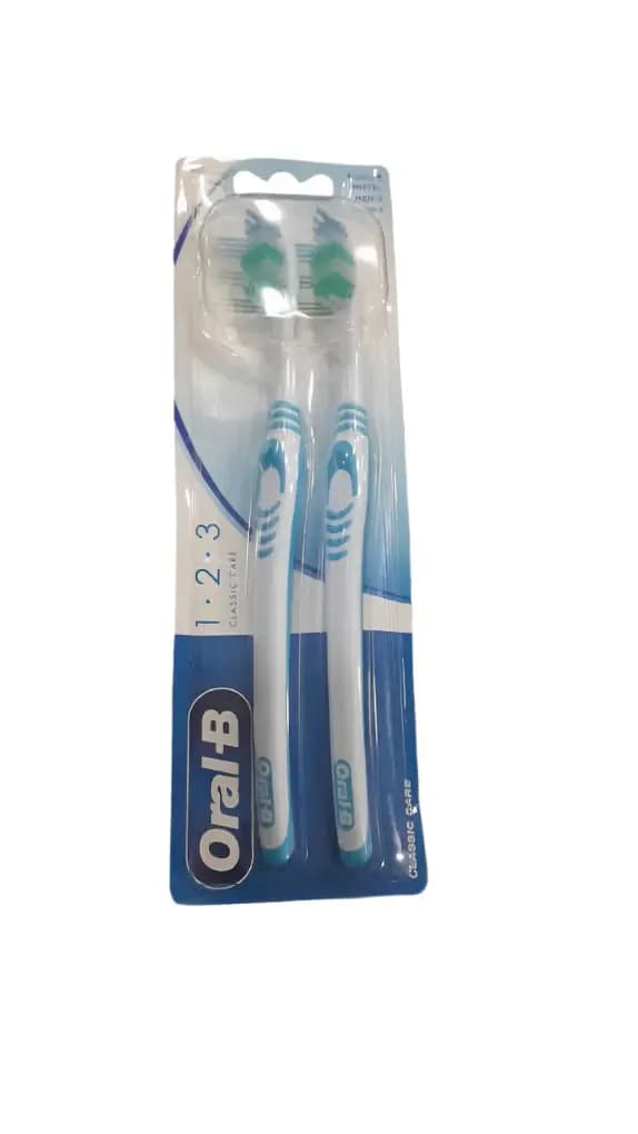 Oral-B Classic Care 1-2-3 Toothbrush , 5.5 Inches