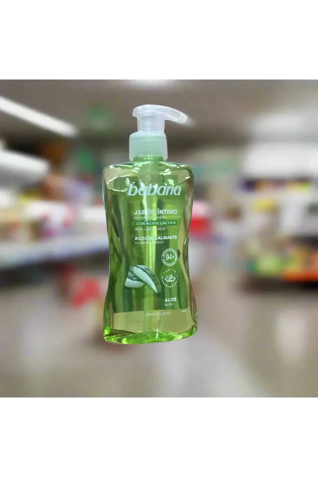 Babaria Intimate Hygiene Soap with Aloe Vera and Lactic Acid 300ml