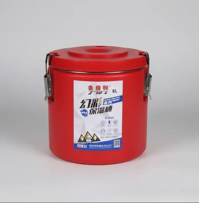 JINWEILI 8L Insulated Food Container & Cooler Box – Double-Layer Stainless Steel