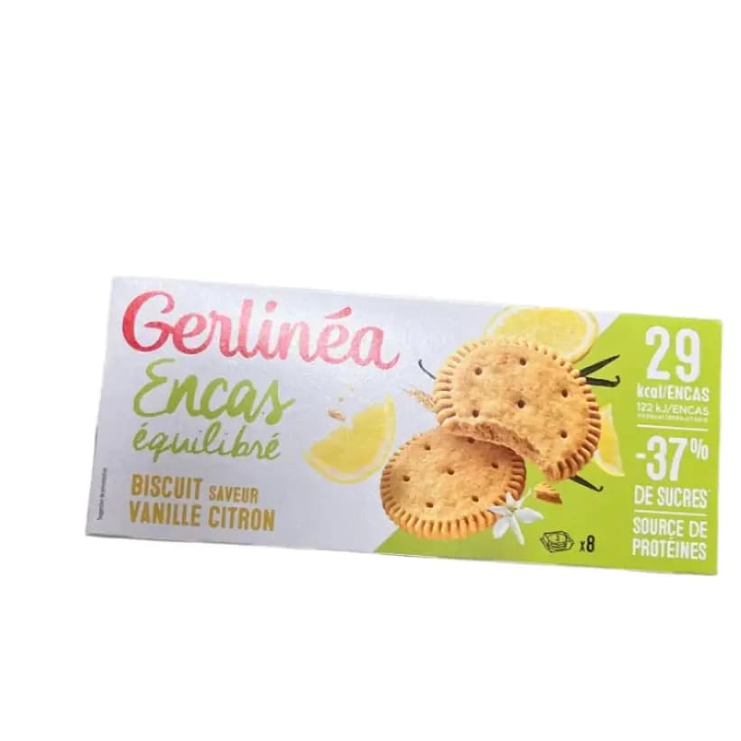 Gerlinéa EnCas Équilibré Vanilla Lemon Biscuits 232g