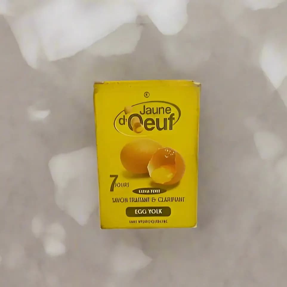Jaune d'Oeuf Egg Yolk Soap - 7 Days Extra Strong Lightening Soap - 190g