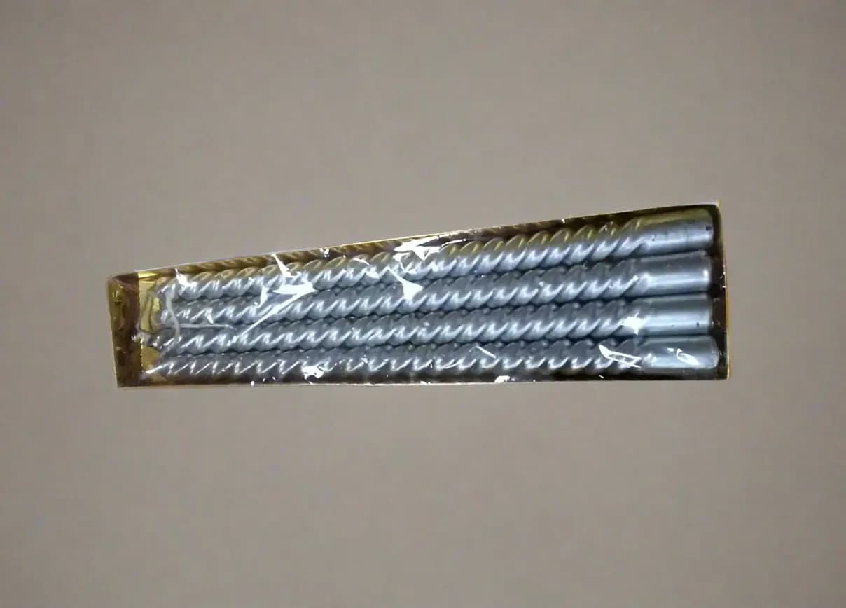 Spiral Golden Candle 30cm