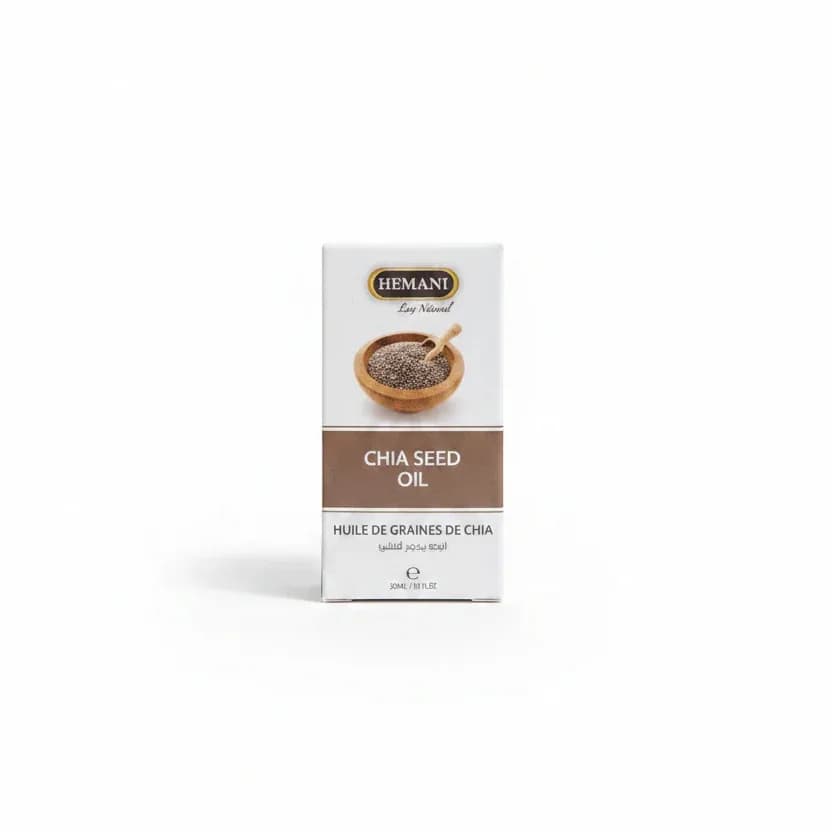 Hemani Live Natural Chia Seed Oil (Huile de Graines de Chia) - 30 ml