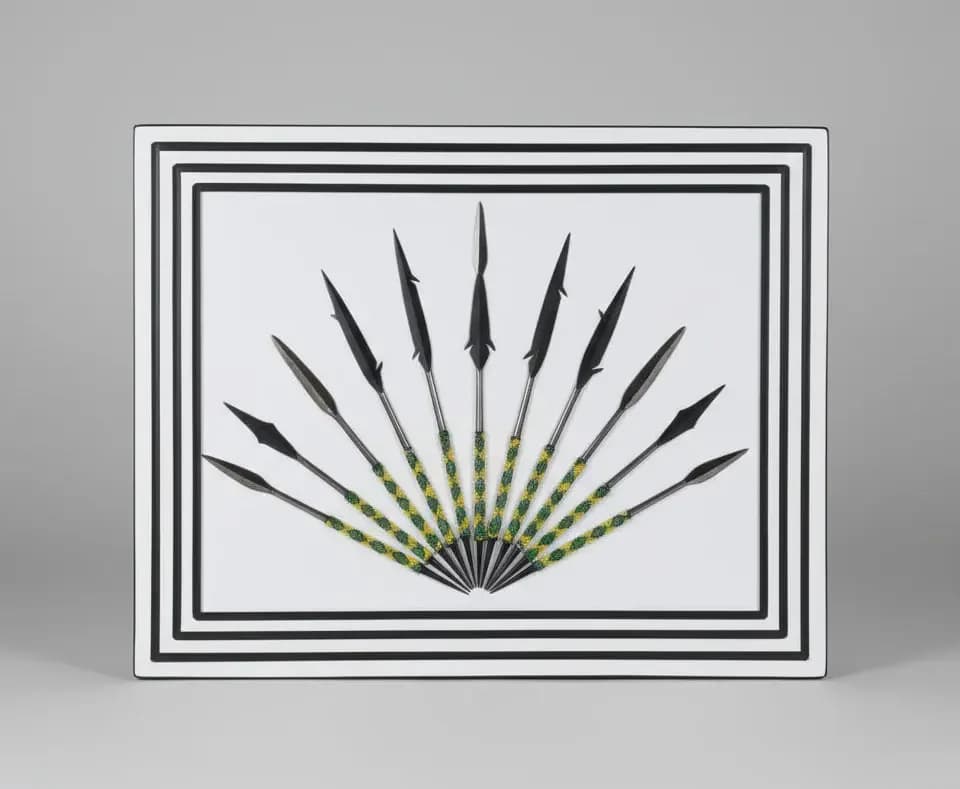 INTAGARA Wall Portrait – Traditional Rwandan Art