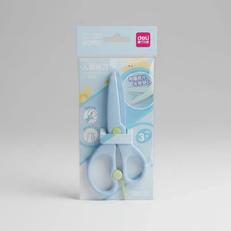 Deli Branded Safety Scissor