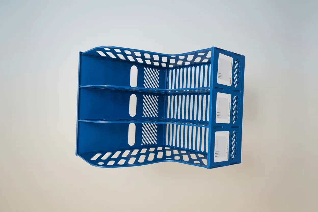 Blue Storage Bin