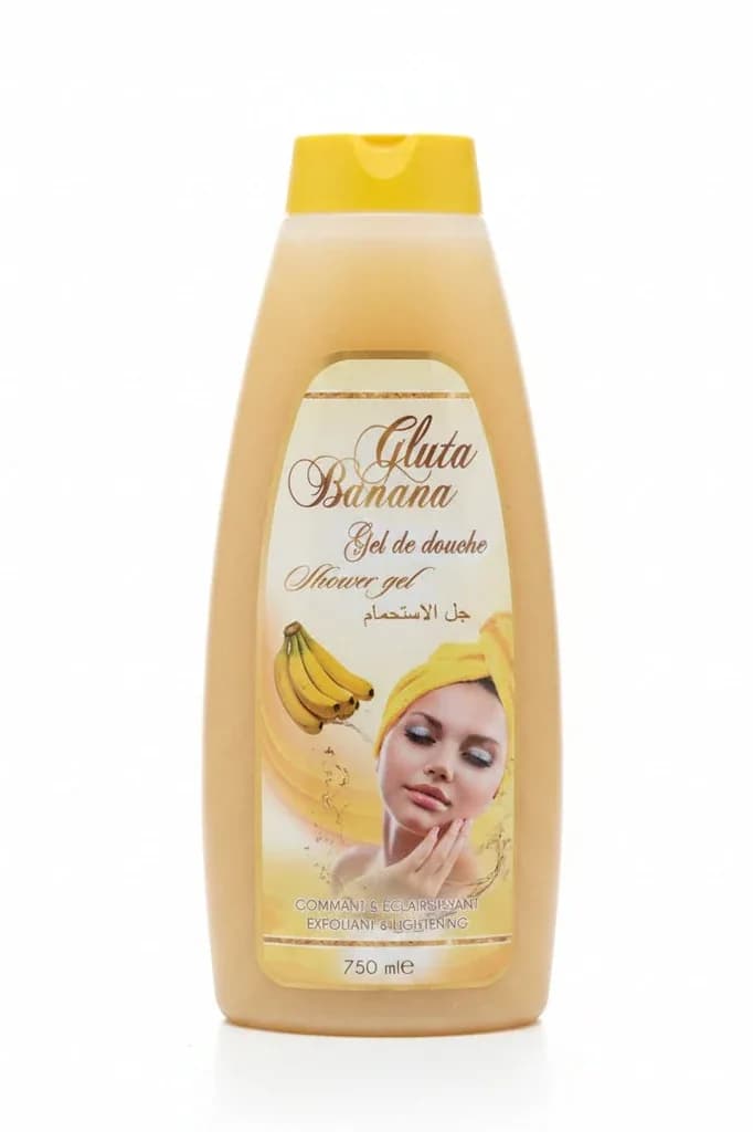 Gluta Banana Exfoliant & Lightening Shower Gel (750ml)