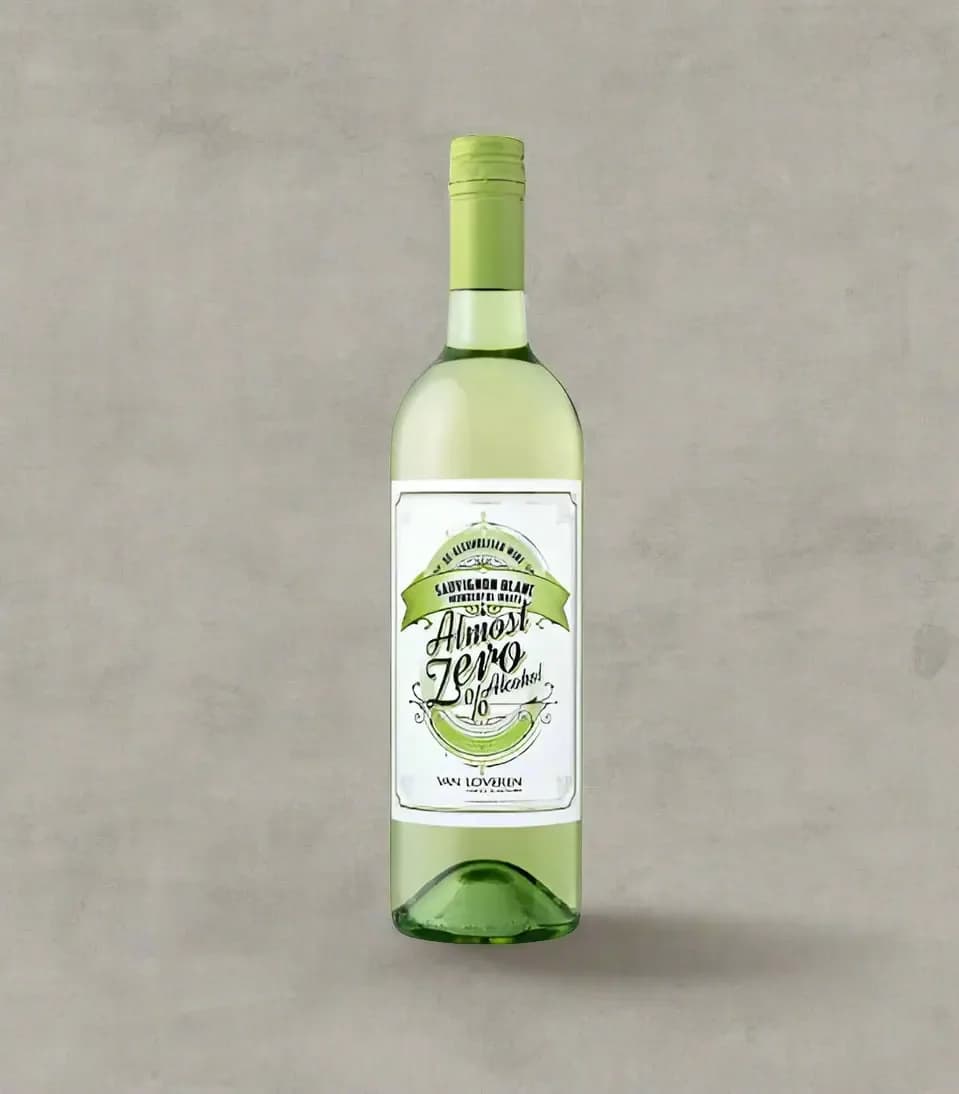 Van Loveren Almost Zero Sauvignon Blanc de-Alcoholized White Wine 750ML
