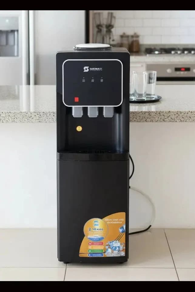 Sayona Floor-Standing Water Dispenser – Hot & Cold with Safety Lock