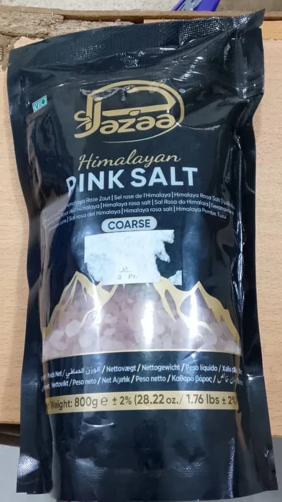 Jazaa Himalayan Pink Salt Coarse 1kg