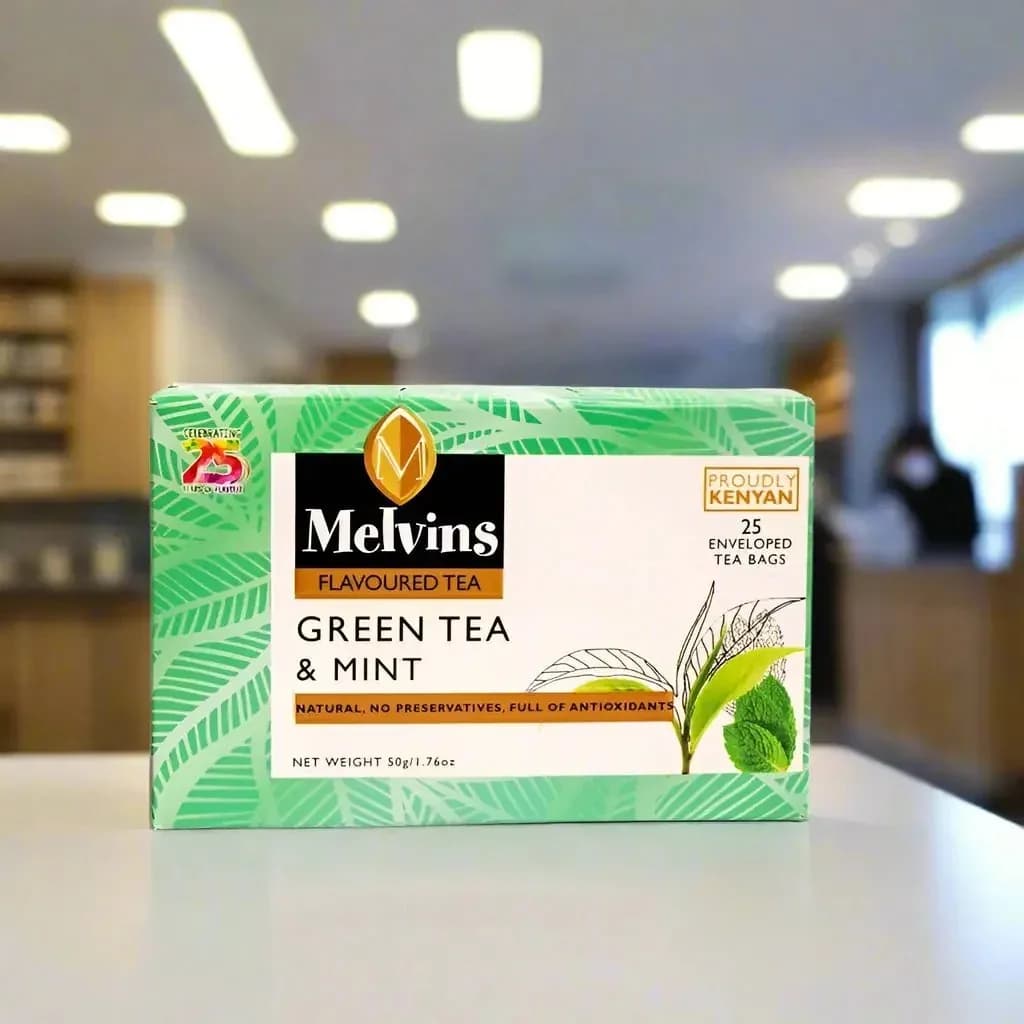 Melvins Green Tea & Mint 50g