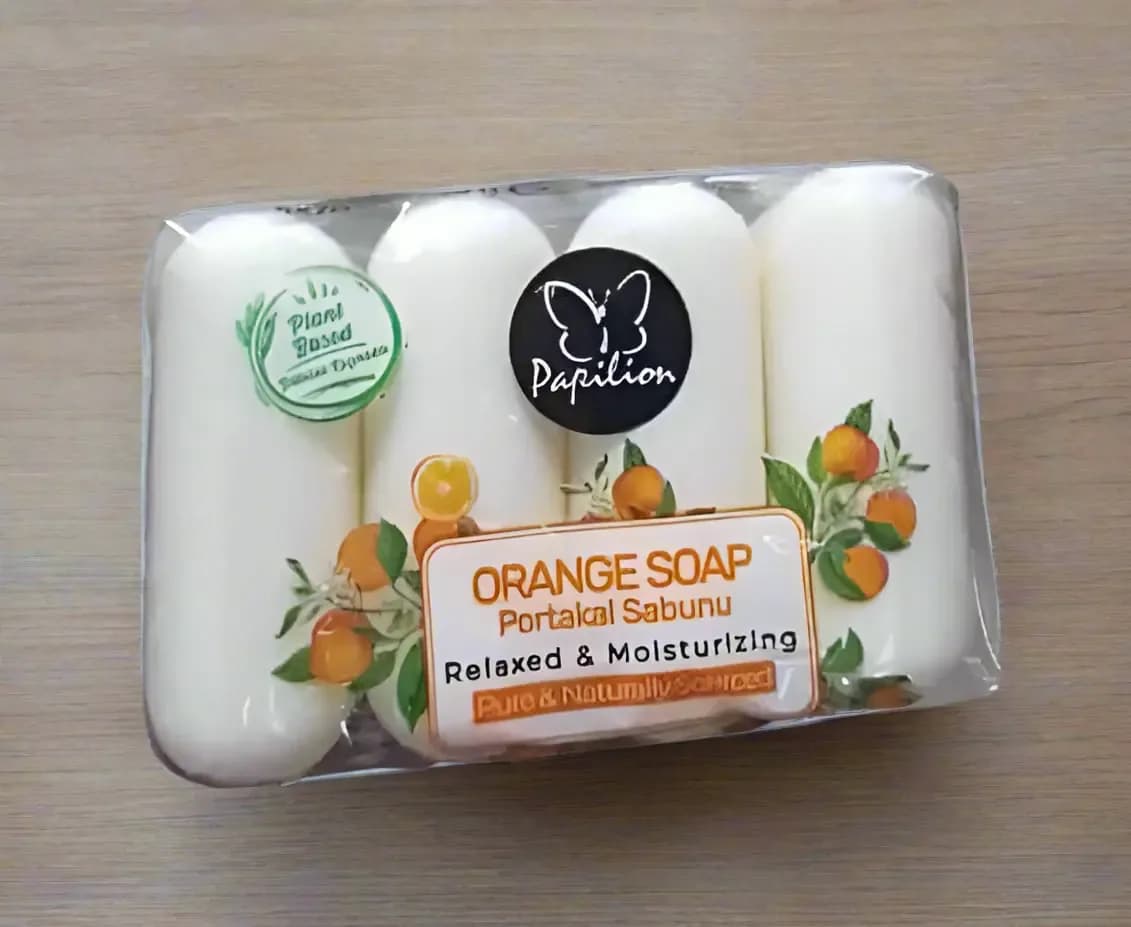 Papilion Orange Soap 70 g x 4 / 280g