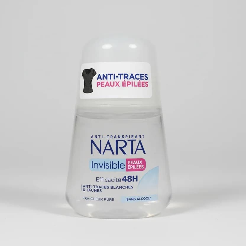 Narta Invisible Peaux Épilées Roll-On Antiperspirant 50g