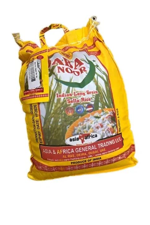 Baba Noor Indian Long Grain Sella Rice - 5kg