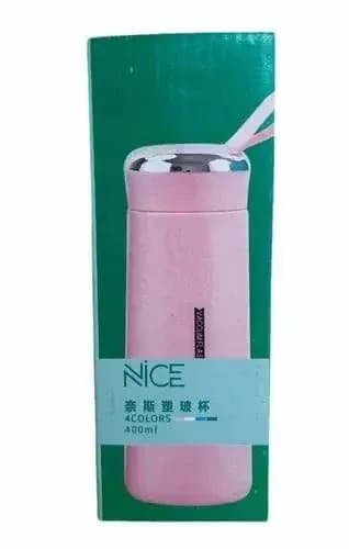 Nice 400ml Glass Water Bottle