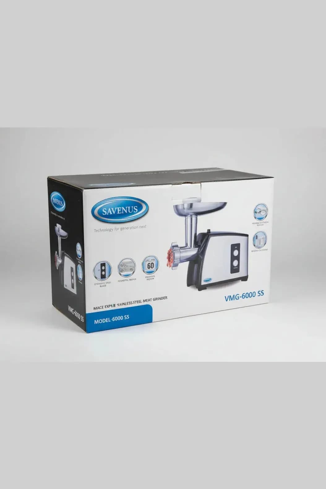 Venus VMG 2000 SS Fresh Meat Grinder – Stainless Steel Electric Mincer