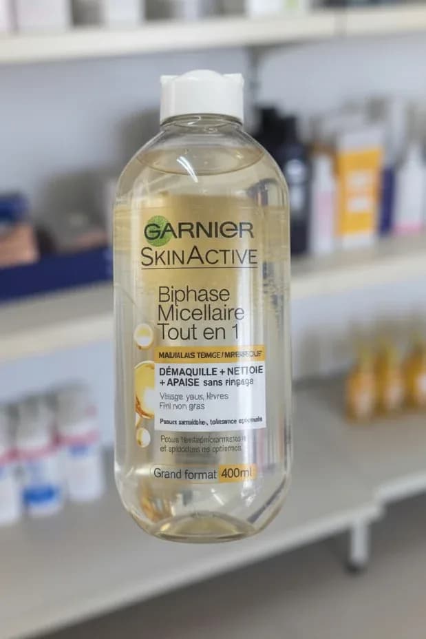 Garnier SkinActive Micellar Démaquille + Nettoie + Apaise Sans Rinçage 400ml
