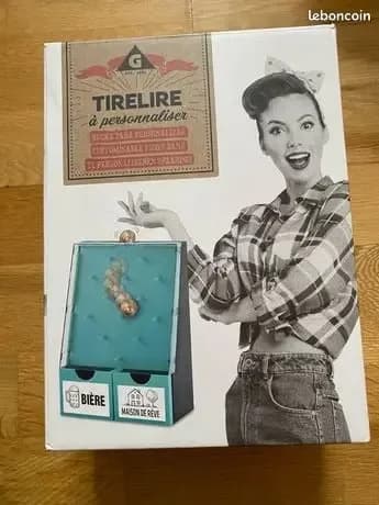 Générique Customizable Money Box – “Tirelire à Personnaliser