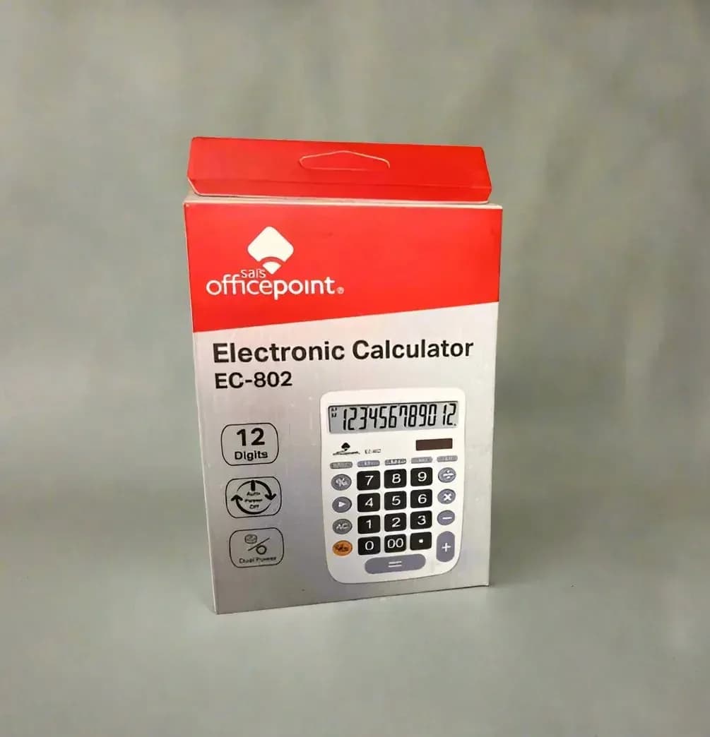 OfficePoint 12 Digits EC-802 Calculator
