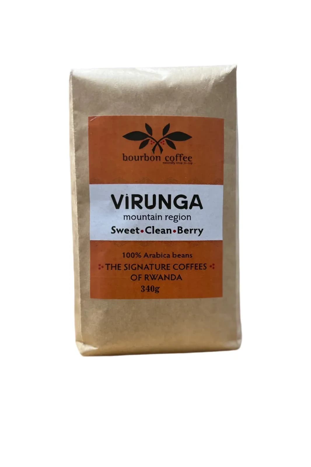Bourbon Coffee Virunga Mountain Region 340g