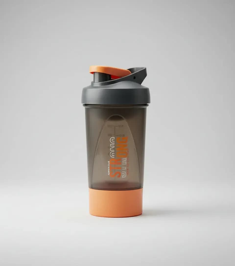 Strong Sports Protein Shaker Bottle – 500ml