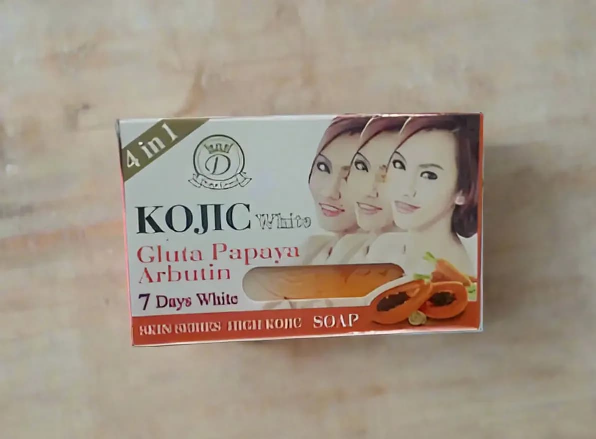 D-ne Gold Kojic White Gluta Papaya Arbutin Soap 160g 4 in 1